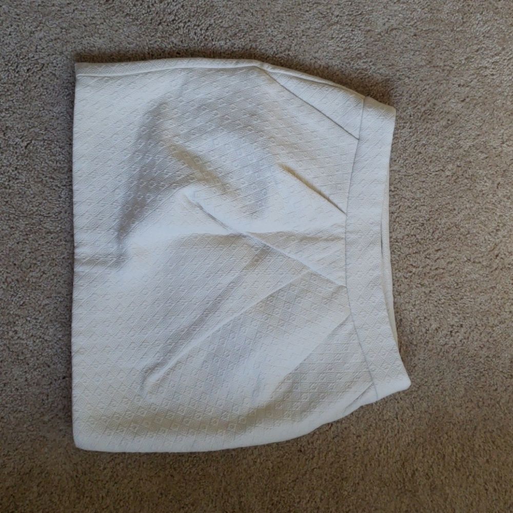 Cream skirt